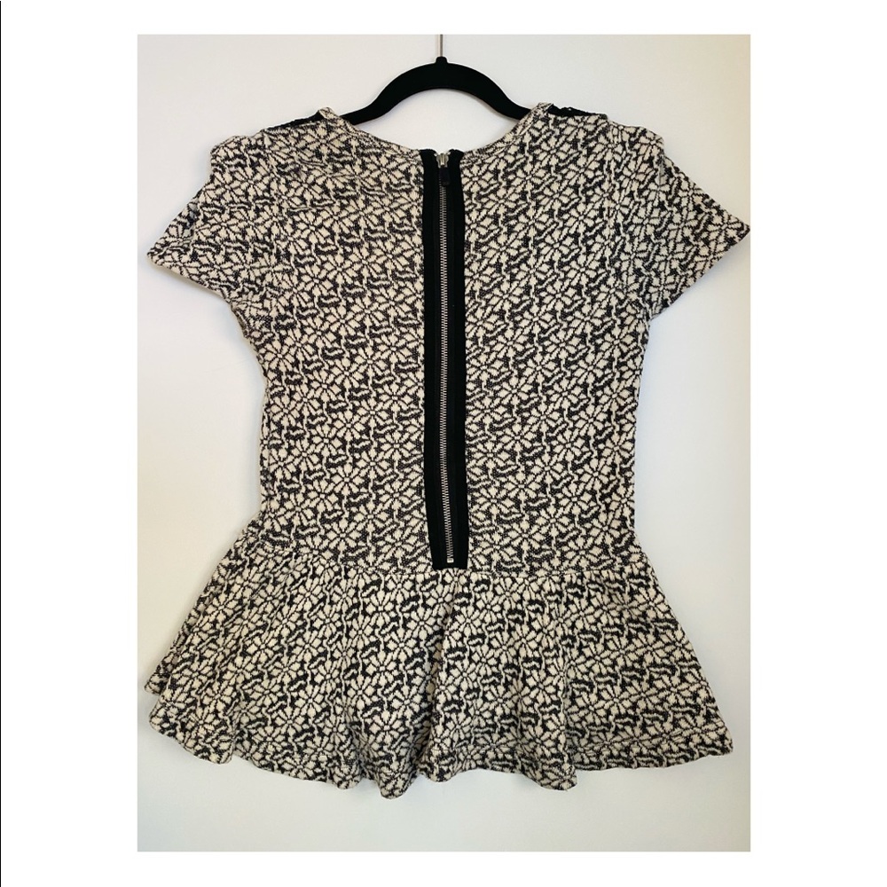 Anthropologie Knitted & Knotted peplum sweater - Picture 5 of 5